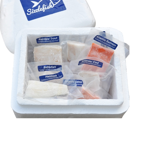 SizzleFish delivers vacuum-sealed packaging sea foods products