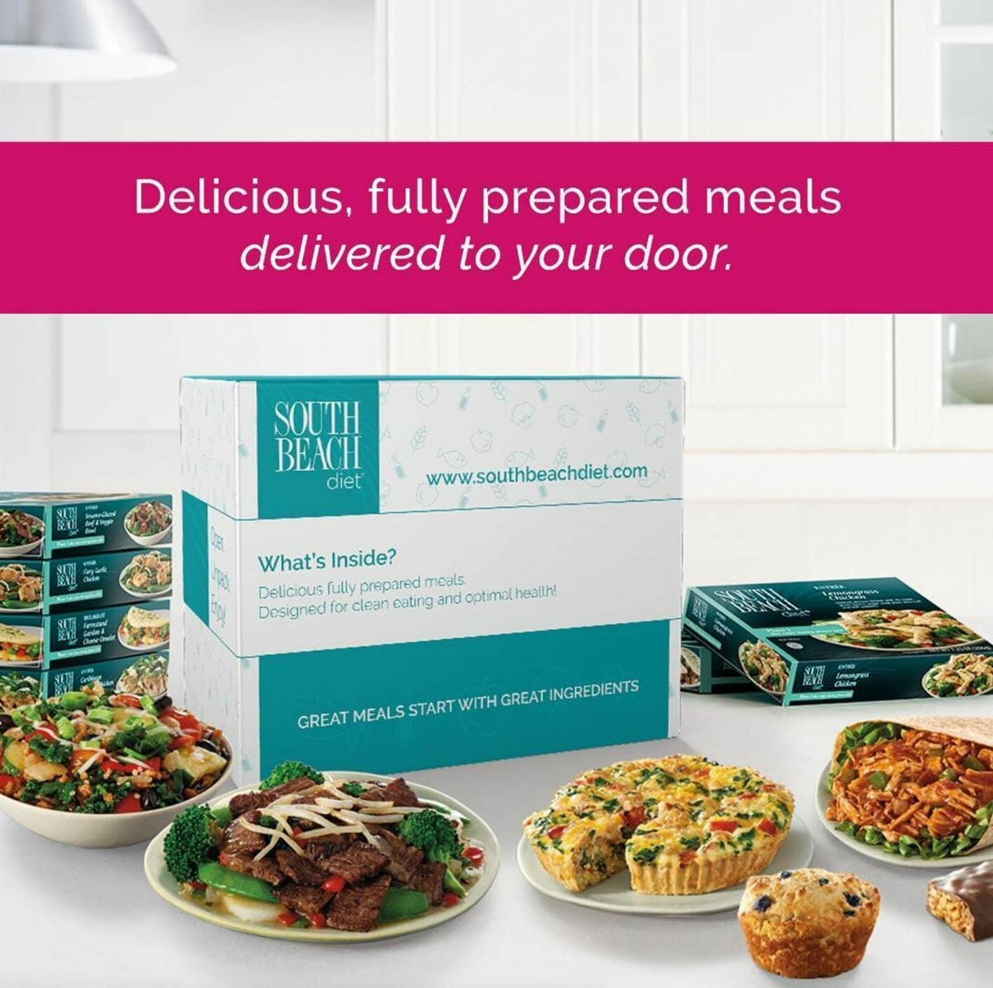 delivered-to-your-door South Beach Diet delivery