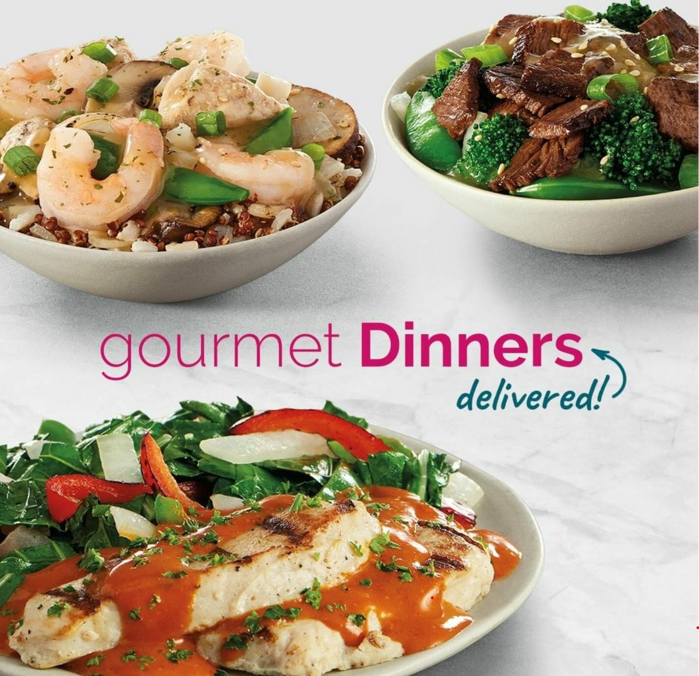 gourmet meals delivered